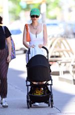 EMILY RATAJKOWSKI Out with Her Baby in New York 05/15/2021