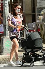EMILY RATAJKOWSKI Out with Her Baby in New York 05/19/2021