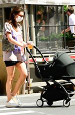 EMILY RATAJKOWSKI Out with Her Baby in New York 05/19/2021