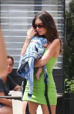 EMILY RATAJKOWSKI Out with Her Baby in New York 05/22/2021