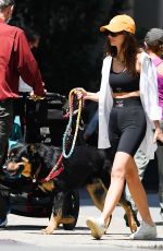 EMILY RATAJKOWSKI Out with Her Dog in New York 05/20/2021
