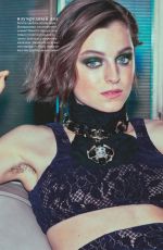 EMMA CORRIN in Glamour Magazine, Russia January 2021