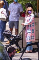 EMMA ROBERTS and Garret Hedlund at Saddle Peak Lodge Restaurant in Calabasas 05/09/2021