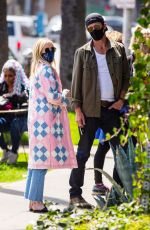 EMMA ROBERTS and Garret Hedlund at Saddle Peak Lodge Restaurant in Calabasas 05/09/2021