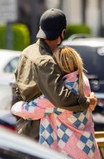 EMMA ROBERTS and Garret Hedlund at Saddle Peak Lodge Restaurant in Calabasas 05/09/2021