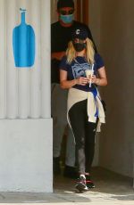 EMMA ROBERTS and Garret Hedlund Out for Coffee in Los Feliz 05/02/2021