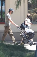 EMMA ROBERTS and Garrett Hedlund Out with Their Baby Boy Rhodes Robert Hedlund 04/30/2021