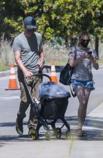 EMMA ROBERTS and Garrett Hedlund Out with Their Baby Boy Rhodes Robert Hedlund 04/30/2021