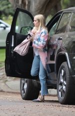 EMMA ROBERTS Arrives at Her House in West Hollywood 05/29/2021