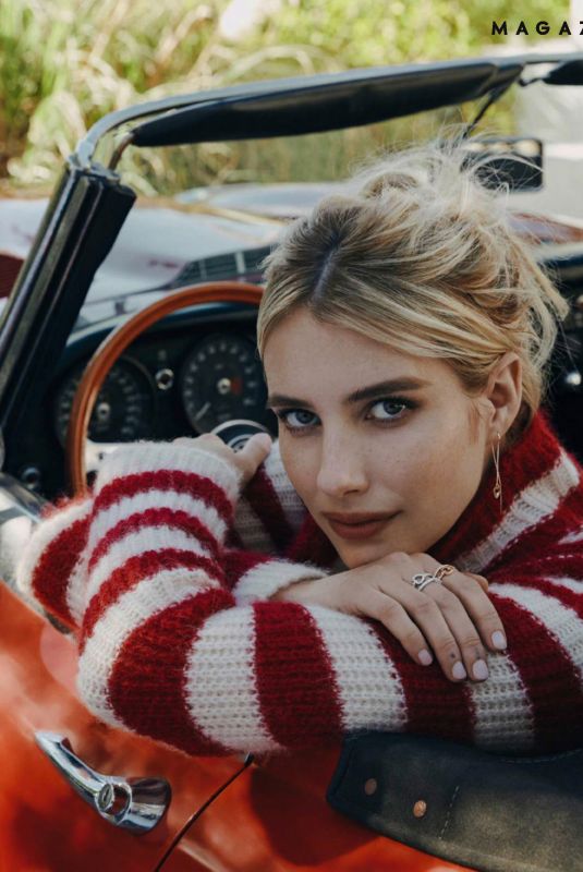 EMMA ROBERTS in Elle Magazine, Spain June 2021