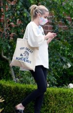 EMMA ROBERTS Out and About in Los Angeles 05/11/2021