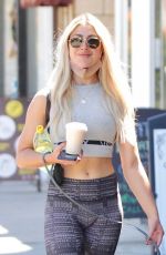 EMMA SLATER and Sasha Farber Out in Studio City 05/02/2021