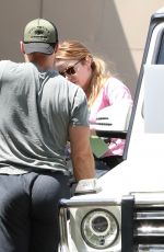 EMMA STONE Leaves a Gym in West Hollywood 05/21/2021