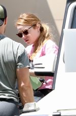 EMMA STONE Leaves a Gym in West Hollywood 05/21/2021