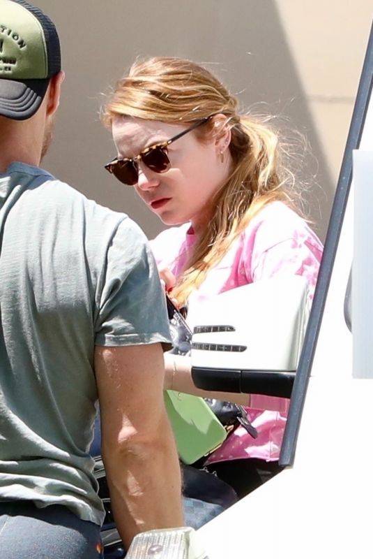 EMMA STONE Leaves a Gym in West Hollywood 05/21/2021