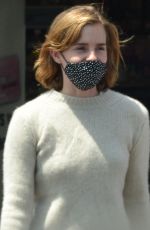 EMMA WATSON and Leo Robinton at a CVS in Los Angeles 05/13/2021