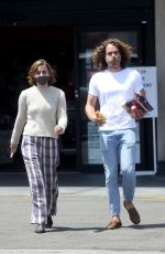 EMMA WATSON and Leo Robinton at a CVS in Los Angeles 05/13/2021