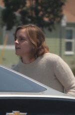 EMMA WATSON and Leo Robinton at a CVS in Los Angeles 05/13/2021