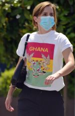 EMMA WATSON Out for Furniture Shopping in West Hollywood 05/05/2021