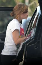 EMMA WATSON Out for Furniture Shopping in West Hollywood 05/05/2021