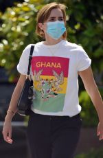 EMMA WATSON Out for Furniture Shopping in West Hollywood 05/05/2021