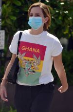 EMMA WATSON Out for Furniture Shopping in West Hollywood 05/05/2021