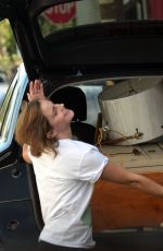 EMMA WATSON Out for Furniture Shopping in West Hollywood 05/05/2021