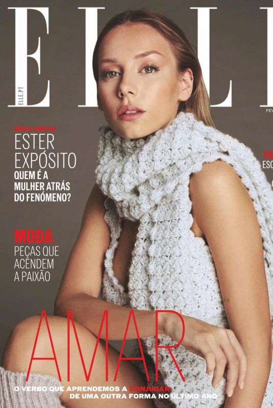 ESTER EXPOSITO in Elle Magazine, Portugal February 2021