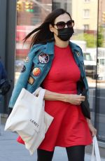 FAMKE JANSSEN  Out Shopping in New York 05/06/2021