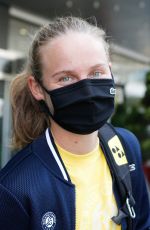 FIONA FERRO Arrives at Her Hotel After Training at Roland Garros 05/29/2021