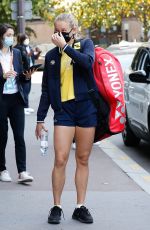 FIONA FERRO Arrives at Her Hotel After Training at Roland Garros 05/29/2021