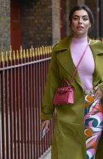 FRANCEACA ALLEN Out for Coffee in London 05/17/2021