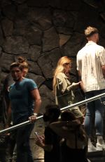 FRANCESCA FARAGO and Harry Jowsey at a Restaurant in Cancun 05/14/2021