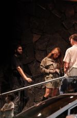 FRANCESCA FARAGO and Harry Jowsey at a Restaurant in Cancun 05/14/2021