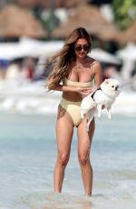 FRANCESCA FARAGO in Bikini at a Beach in Mexico 05/21/2021