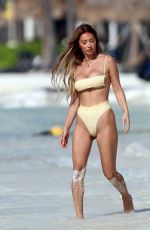 FRANCESCA FARAGO in Bikini at a Beach in Mexico 05/21/2021