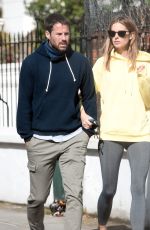 FRIDA ANDERSSON-LOURIE and Jamie Redknapp Out in London 05/24/2021