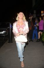 GABBY ALLEN Leaves Amazonico Restaurant in London 05/27/2021