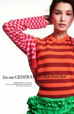 GEMMA CHAN in Elle Magazine, UK February 2021