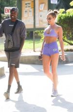 GEORGIA HARRISON and Vas Morgan Out Hikinig at Runyon in Los Angeles 05/18/2021