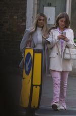 GEORGIA STEEL and JOANNA CHIMONIDES Out London 05/01/2021