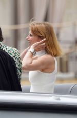 GERI HALLIWELL at a Boat during Monaco Grand Prix 05/22/2021