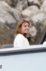 GERI HALLIWELL at a Boat during Monaco Grand Prix 05/22/2021