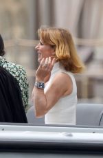 GERI HALLIWELL at a Boat during Monaco Grand Prix 05/22/2021