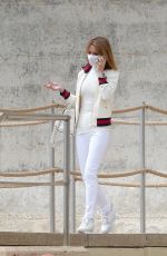 GERI HALLIWELL at a Boat during Monaco Grand Prix 05/22/2021