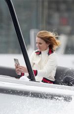 GERI HALLIWELL at a Boat during Monaco Grand Prix 05/22/2021