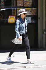 GINA GERSHON Out and About in New York 05/17/2021