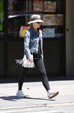 GINA GERSHON Out and About in New York 05/17/2021