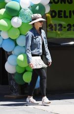 GINA GERSHON Out and About in New York 05/17/2021