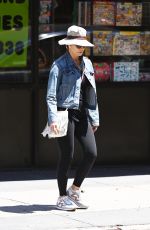 GINA GERSHON Out and About in New York 05/17/2021